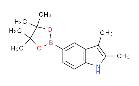 CAS No. 1279710-70-1, 2,3-Dimethyl-5-(4,4,5,5-tetramethyl-1,3,2-dioxaborolan-2-yl)-1H-indole