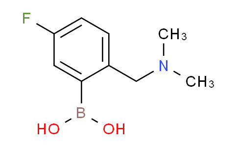 CAS No. 1292755-46-4, (2-((dimethylamino)methyl)-5-fluorophenyl)boronic acid