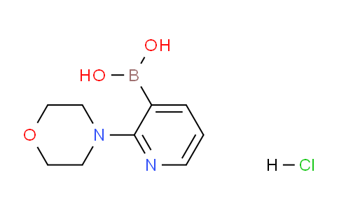 CAS No. 1309979-68-7, (2-Morpholinopyridin-3-yl)boronic acid hydrochloride