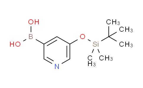CAS No. 1309982-37-3, (5-((tert-Butyldimethylsilyl)oxy)pyridin-3-yl)boronic acid