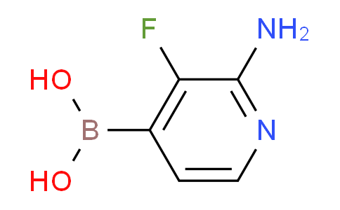 CAS No. 1310384-05-4, (2-Amino-3-fluoropyridin-4-yl)boronic acid