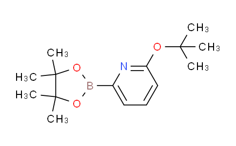 CAS No. 1310404-55-7, 2-(tert-Butoxy)-6-(4,4,5,5-tetramethyl-1,3,2-dioxaborolan-2-yl)pyridine