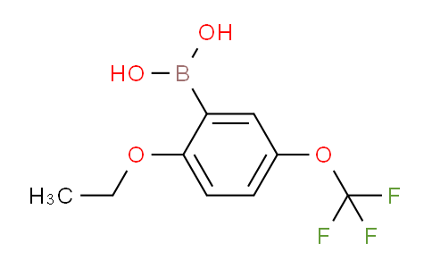 CAS No. 1310405-00-5, (2-Ethoxy-5-(trifluoromethoxy)phenyl)boronic acid