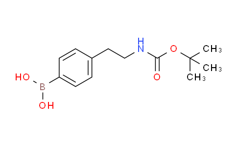 CAS No. 1310481-47-0, (4-(2-((tert-Butoxycarbonyl)amino)ethyl)phenyl)boronic acid