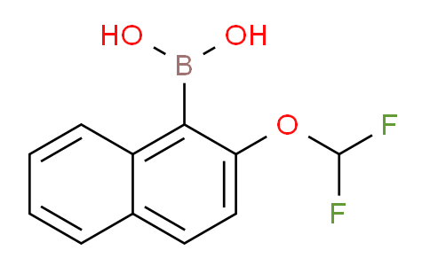 CAS No. 1311165-74-8, 2-(Difluoromethoxy)naphthalene-1-boronic acid