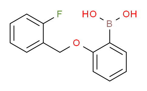 CAS No. 1311165-78-2, (2-((2-Fluorobenzyl)oxy)phenyl)boronic acid