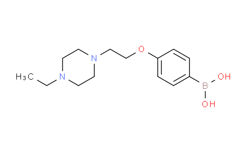 CAS No. 1313736-64-9, (4-(2-(4-ethylpiperazin-1-yl)ethoxy)phenyl)boronic acid