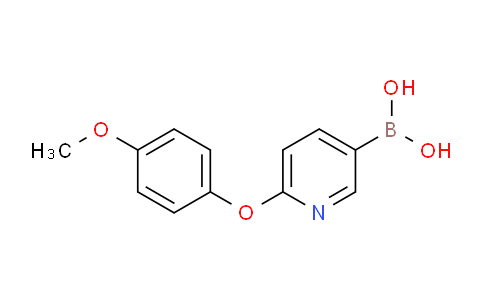 CAS No. 1313761-02-2, (6-(4-Methoxyphenoxy)pyridin-3-yl)boronic acid