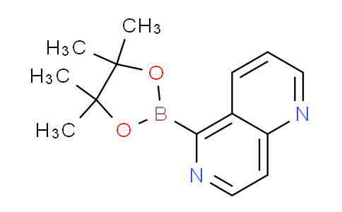 CAS No. 1313762-04-7, 5-(4,4,5,5-Tetramethyl-1,3,2-dioxaborolan-2-yl)-1,6-naphthyridine