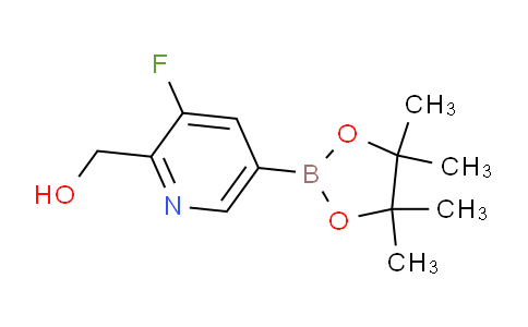 CAS No. 1314143-65-1, (3-Fluoro-5-(4,4,5,5-tetramethyl-1,3,2-dioxaborolan-2-yl)pyridin-2-yl)methanol