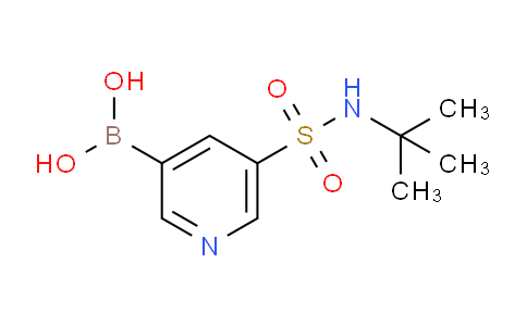 CAS No. 1314987-50-2, (5-(N-(tert-Butyl)sulfamoyl)pyridin-3-yl)boronic acid