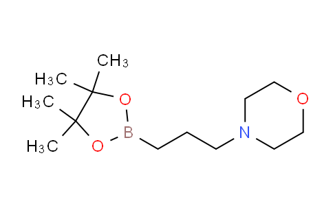 CAS No. 1315281-09-4, 4-(3-(4,4,5,5-Tetramethyl-1,3,2-dioxaborolan-2-yl)propyl)morpholine