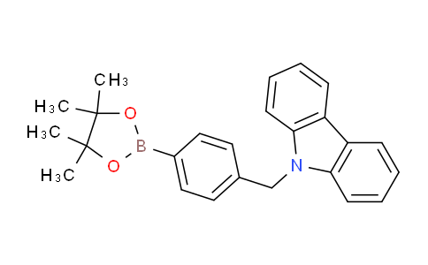 CAS No. 1315281-51-6, 9-(4-(4,4,5,5-Tetramethyl-1,3,2-dioxaborolan-2-yl)benzyl)-9H-carbazole