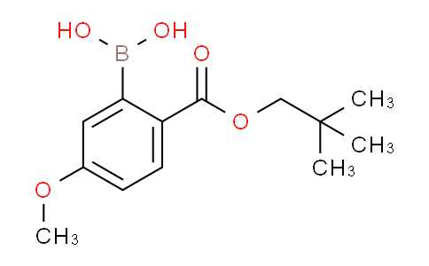 CAS No. 1315339-43-5, (5-Methoxy-2-((neopentyloxy)carbonyl)phenyl)boronic acid