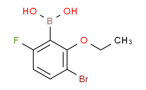 CAS No. 1315340-54-5, (3-Bromo-2-ethoxy-6-fluorophenyl)boronic acid