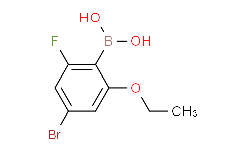 CAS No. 1315340-56-7, (4-Bromo-2-ethoxy-6-fluorophenyl)boronic acid