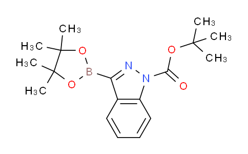 CAS No. 1315341-80-0, tert-Butyl 3-(4,4,5,5-tetramethyl-1,3,2-dioxaborolan-2-yl)-1H-indazole-1-carboxylate