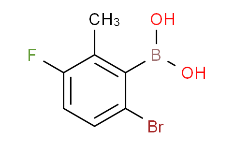 CAS No. 1315476-04-0, (6-Bromo-3-fluoro-2-methylphenyl)boronic acid