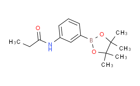 CAS No. 1315571-00-6, N-[3-(Tetramethyl-1,3,2-dioxaborolan-2-yl)phenyl]propanamide