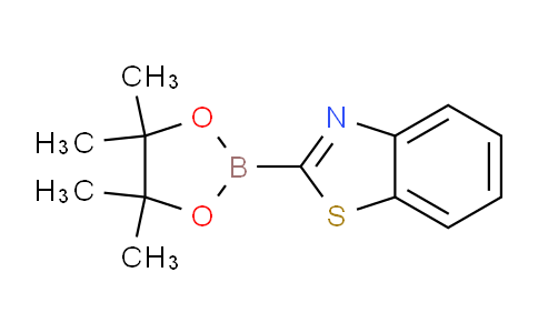 CAS No. 1316275-48-5, 2-(4,4,5,5-Tetramethyl-1,3,2-dioxaborolan-2-yl)benzo[d]thiazole