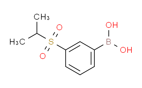 CAS No. 1318768-42-1, 3-(Isopropanesulfonyl)phenylboronic acid