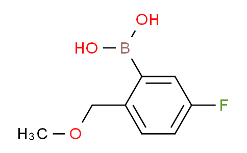 CAS No. 1333083-66-1, (5-fluoro-2-(methoxymethyl)phenyl)boronic acid