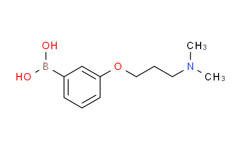 CAS No. 1333314-09-2, (3-(3-(dimethylamino)propoxy)phenyl)boronic acid