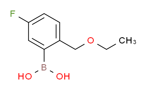 CAS No. 1333391-62-0, (2-(ethoxymethyl)-5-fluorophenyl)boronic acid