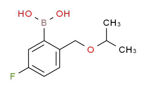 CAS No. 1333392-80-5, (5-fluoro-2-(isopropoxymethyl)phenyl)boronic acid