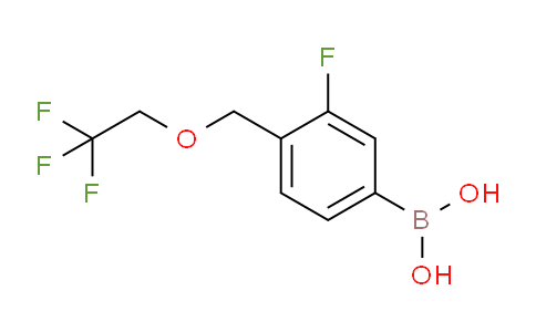CAS No. 1333407-12-7, (3-fluoro-4-((2,2,2-trifluoroethoxy)methyl)phenyl)boronic acid