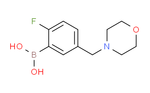 CAS No. 1334399-67-5, (2-fluoro-5-(morpholinomethyl)phenyl)boronic acid