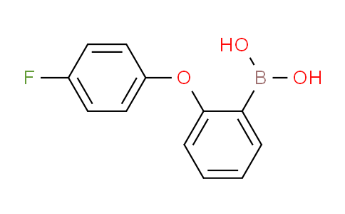 CAS No. 1334402-78-6, 2-(4-Fluorophenoxy)phenylboronic acid
