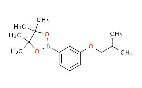 CAS No. 1338916-31-6, 2-(3-Isobutoxyphenyl)-4,4,5,5-tetramethyl-1,3,2-dioxaborolane