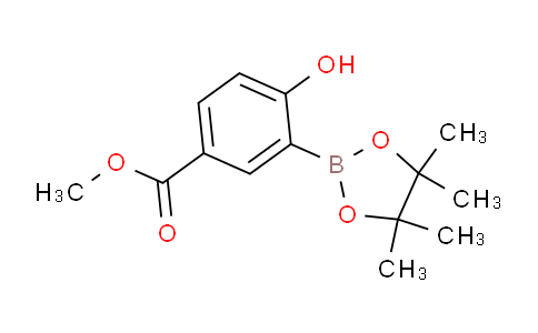 CAS No. 1345014-21-2, Methyl 4-hydroxy-3-(4,4,5,5-tetramethyl-1,3,2-dioxaborolan-2-yl)benzoate