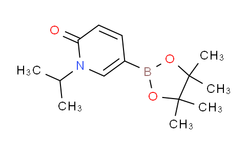 CAS No. 1349151-98-9, 1-isopropyl-5-(4,4,5,5-tetramethyl-1,3,2-dioxaborolan-2-yl)pyridin-2(1H)-one