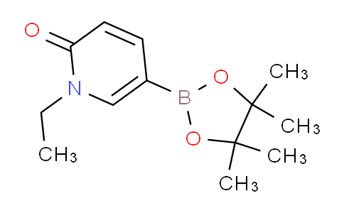 CAS No. 1349734-00-4, 1-ethyl-5-(4,4,5,5-tetramethyl-1,3,2-dioxaborolan-2-yl)pyridin-2(1H)-one