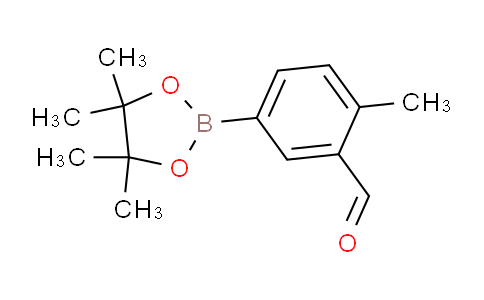 CAS No. 1352132-34-3, 2-Methyl-5-(4,4,5,5-tetramethyl-1,3,2-dioxaborolan-2-yl)benzaldehyde