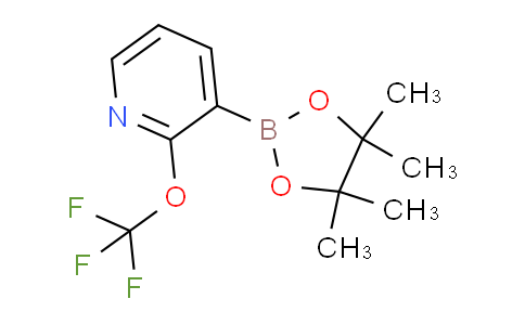 CAS No. 1352135-21-7, 3-(4,4,5,5-tetramethyl-1,3,2-dioxaborolan-2-yl)-2-(trifluoromethoxy)pyridine