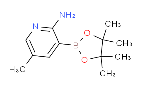 CAS No. 1352239-77-0, 5-Methyl-3-(4,4,5,5-tetramethyl-1,3,2-dioxaborolan-2-yl)pyridin-2-amine
