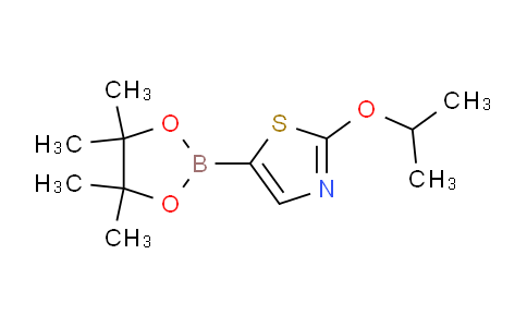 CAS No. 1352652-22-2, 2-Isopropoxy-5-(4,4,5,5-tetramethyl-1,3,2-dioxaborolan-2-yl)thiazole