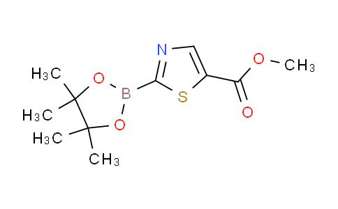 CAS No. 1356944-31-4, Methyl 2-(4,4,5,5-tetramethyl-1,3,2-dioxaborolan-2-yl)thiazole-5-carboxylate