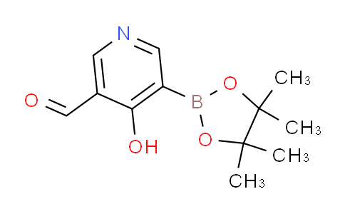CAS No. 1356961-89-1, 4-Hydroxy-5-(4,4,5,5-tetramethyl-1,3,2-dioxaborolan-2-yl)nicotinaldehyde