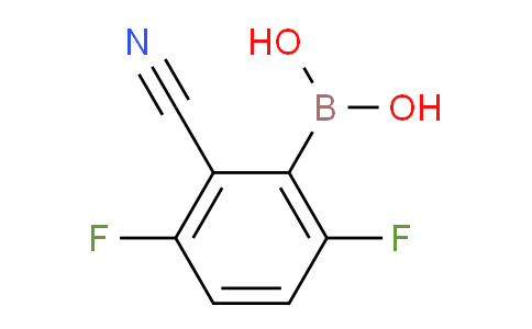 CAS No. 1357163-26-8, (2-Cyano-3,6-difluorophenyl)boronic acid