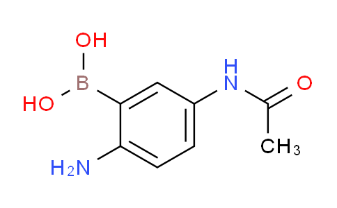 CAS No. 136237-73-5, 5-Acetamido-2-aminophenylboronic acid