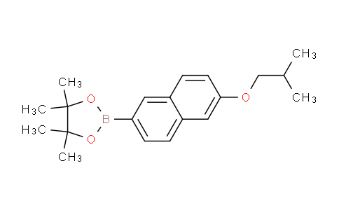 CAS No. 1363386-57-5, 2-(6-Isobutoxynaphthalen-2-yl)-4,4,5,5-tetramethyl-1,3,2-dioxaborolane