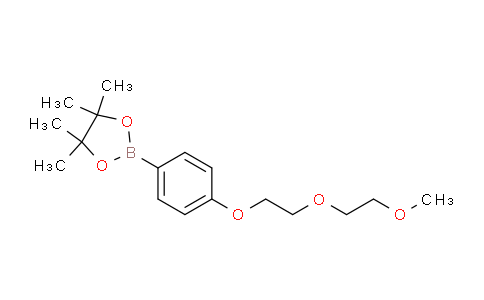 CAS No. 1366602-62-1, 2-(4-(2-(2-Methoxyethoxy)ethoxy)phenyl)-4,4,5,5-tetramethyl-1,3,2-dioxaborolane