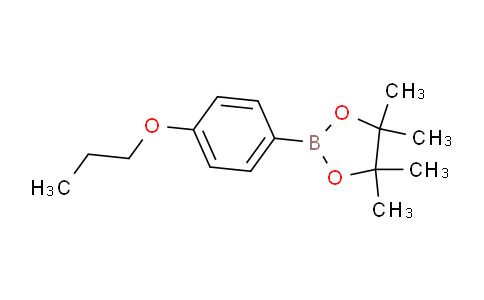 CAS No. 1374430-02-0, 4,4,5,5-Tetramethyl-2-(4-propoxyphenyl)-1,3,2-dioxaborolane