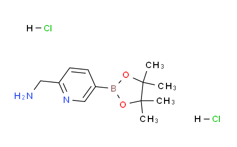 CAS No. 1374451-84-9, (5-(4,4,5,5-Tetramethyl-1,3,2-dioxaborolan-2-yl)pyridin-2-yl)methanamine dihydrochloride