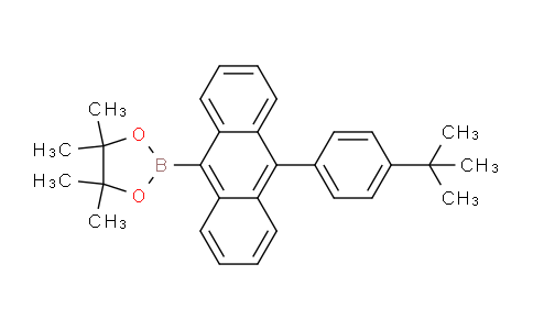 CAS No. 1374785-59-7, 2-(10-(4-(tert-Butyl)phenyl)anthracen-9-yl)-4,4,5,5-tetramethyl-1,3,2-dioxaborolane