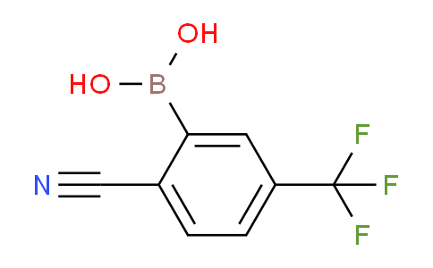CAS No. 1375110-43-2, 2-Cyano-5-(trifluoromethyl)phenylboronic acid